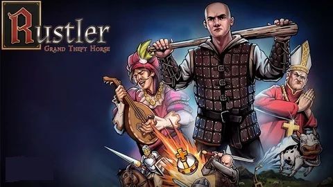 Rustler. Средневековый угар в стиле ГТА#1 ч.2 смотреть онлайн