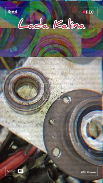 замена водяного насоса Lada Kalina