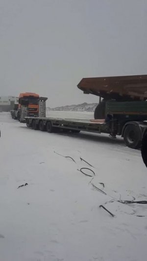 Как остановить большой грузовик?