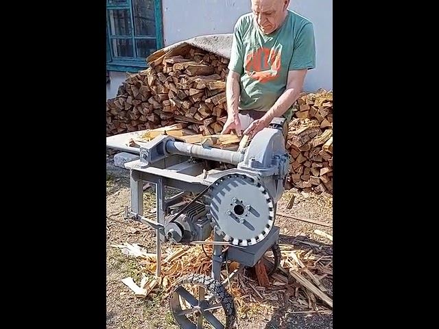 самодельный дровокол смотреть онлайн