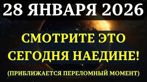 ЭТО ПРОИЗОШЛО: Вселенная сделала ВАЖНЫЙ ВЫБОР НАСЧЁТ ВАС (смотрите наедине).✨ смотреть онлайн