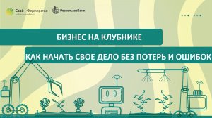 Бизнес на клубнике: как начать свое дело без потерь и ошибок