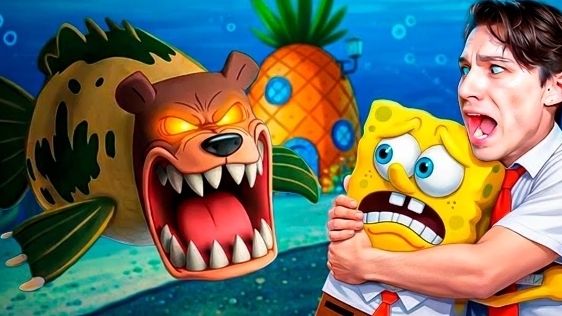 Я ВЫЖАЛ 99 НОЧЕЙ В БИКИНИ БОТТОМ С ГУПКОЙ БОБОМ😱 смотреть онлайн