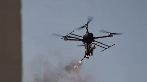 Дрон с винтовкой, дрон охотник и сеткомёт против дронов.