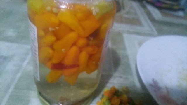 Маринованный острый перец