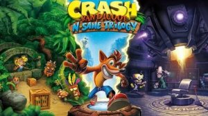 Crush bandicoot.Гонка N1.Крэш в гонке с гиеной 🥇
