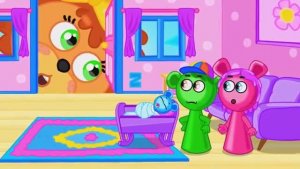 Маша и Леопольд Кукольный домик - Мультик для детей