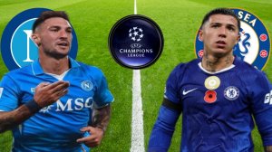 ФУТБОЛ ЛИГА ЧЕМПИОНОВ.  НАПОЛИ - ЧЕЛСИ.  ТЕКСТОВАЯ ОНЛАЙН ТРАНСЛЯЦИЯ