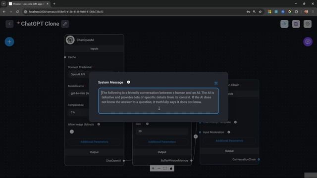 Flowise AI Tutorial (2025) #4_ Building a ChatGPT Clone смотреть онлайн