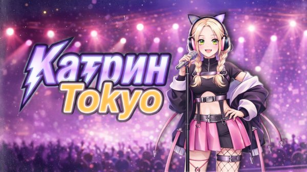 Лирик-видео на песню Катрин «Tokyo»