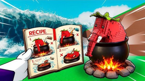 😱 Я МОГУ ГОТОВИТЬ БРЕЙНРОТОВ в СБЕГИ ОТ ЦУНАМИ И СПАСИ БРЕЙНРОТОВ