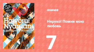 Няруко! Помни мою любовь 7 серия (аниме-сериал, 2010)