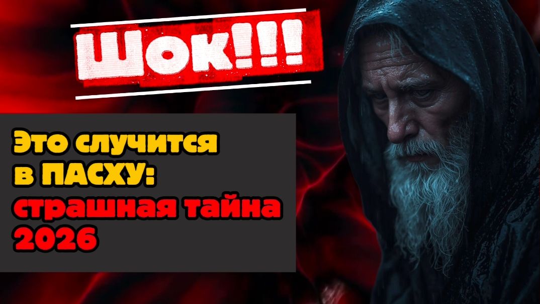 НЕ СПИТЕ в ночь Пасхи! ШОКИРУЮЩЕЕ пророчество Зосимы на 2026 год: Россия УСТОИТ! смотреть онлайн