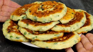 ТВОРОЖНЫЕ ОЛАДЬИ С ЗЕЛЕНЫМ ЛУКОМ. Вкусные и полезные ОЛАДЬИ за 10 МИНУТ. Быстрый и простой рецепт.