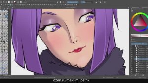 Как рисовать в Kria аниме