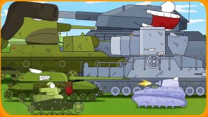 ЖЁСТКАЯ БИТВА Мультики про танки