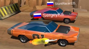 Мультфильмы для мальчиков - Трюки на машинах Stunt Car 3