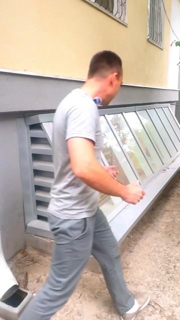 Как превратить глухой цоколь в светлый и просторный ?