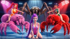 Руми выигрывает чемпионат по гонкам на волшебных пауках. Охотники на демонов