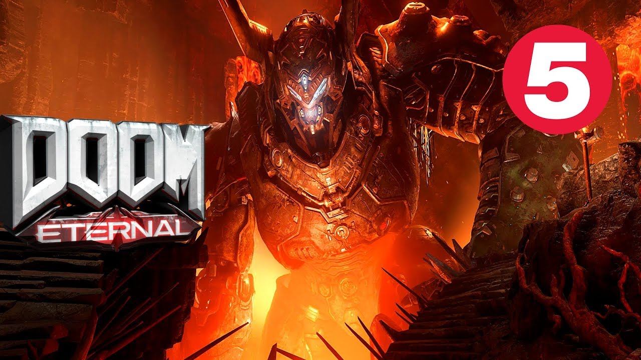Doom Eternal ▶ Прохождение 5 ▶ Вольеры охотников рока ▶ НА УЛЬТРАХ
