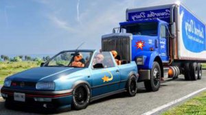 BeamNG Drive - Высокоскоростные автомобильные аварии