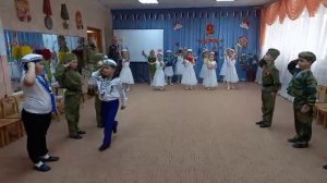 "Бьют барабаны" перестроение на 23 февраля и 9 мая в детском саду