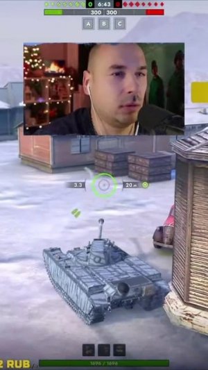Очень токсичный Char mle 75 Tanks Blitz