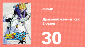 Драконий жемчуг Кай 2 сезон 30 серия (аниме-сериал, 2009)
