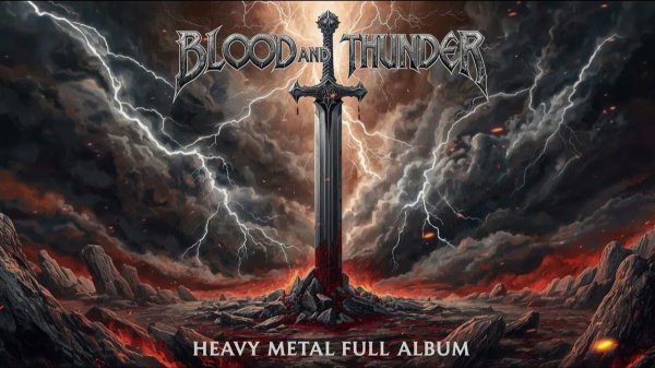 BLOOD AND THUNDER – Full Heavy Metal Album Epic Powerful Metal, Intense Guitar Riffs & Thunderous