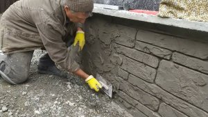 ремонт цоколя  Artbeton174 Архитектурный бетон ручной работы.