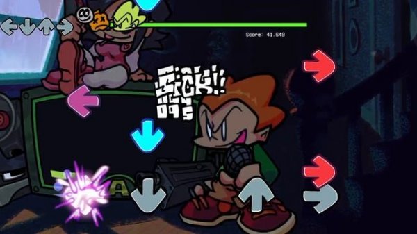 прохождение FNF (PICO MIX) 5 ceрия