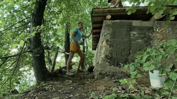 Каменный дом сильно изменился - рыжая тащит. Салат шаурма 3 серия