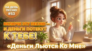 НА ДЕНЬ ПЕСНЮ #53 | Мягкая ПЕСНЯ-АФФИРМАЦИЯ на изобилие | "Деньги Льются Ко Мне"