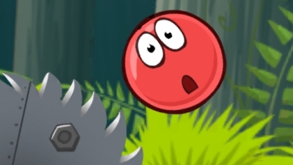 Красный шар 4,  Прохождение часть 7. ред бол 4, игра про шарик,  Прыгающий шарик,. геймплей.