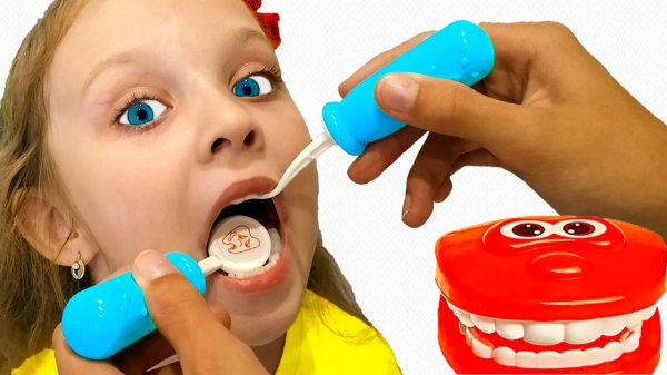 Детская песенка про дантиста - стоматолога или как правильно чистить зубы Большой сборник для детей