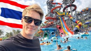 ТАИЛАНД  САМЫЕ КРУТЫЕ ГОРКИ! Отдых с детьми в Паттайе. Аквапарк - Columbia Pictures Aquaverse.