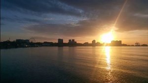 «Закат на центральном пляже Анапы»