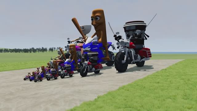 МУЛЬТИКИ‑ГОНКИ: ГИГАНТСКИЙ МАККУИН ПРОТИВ ПОЕЗДОВ‑КРОШЕК! 🏁🚂😲 смотреть онлайн