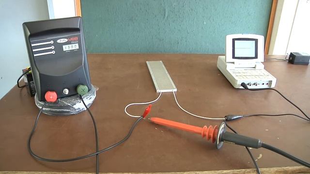 Oscilloscope Electric Fence Pulse Measurment смотреть онлайн