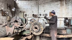 Процесс изготовления установки для бурения водяных скважин. Пакистан