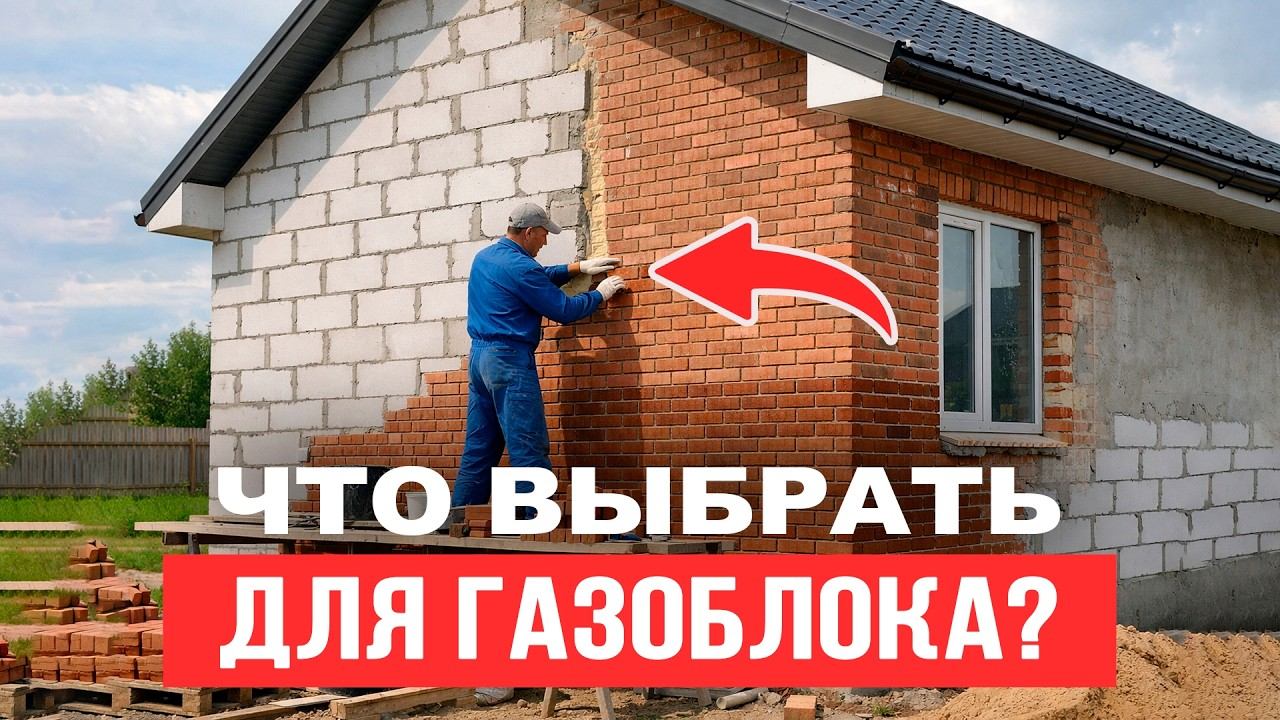 Отделка блочного дома: что выбрать для фасада и внутри