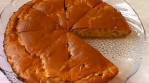 Заливной пирог с капустой