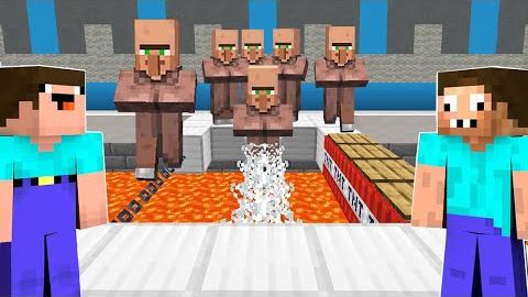 НУБ И ПРО ТЕСТ НА САМОГО УМНОГО ЖИТЕЛЯ В МАЙНКРАФТ ! НУБИК  И ПРО ТРОЛЛИНГ ЛОВУШКА  MINECRAFT