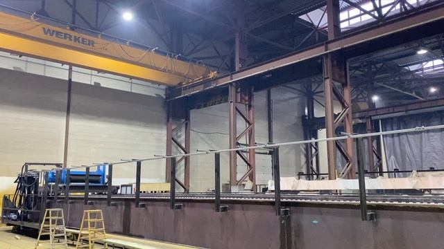 Испытания мостового крана электрического г/п 20 тонн смотреть онлайн