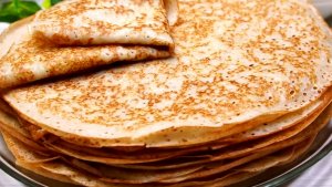 Блины с содой на кефире - рецепт на Eda.video