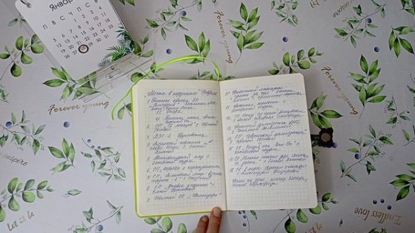 Мечты в корзинке☺️. Планы февраля😉