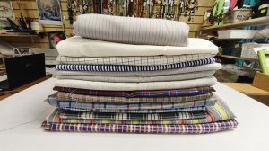 29.01.26. Хлопок и вискоза в клетку и полоску винтаж