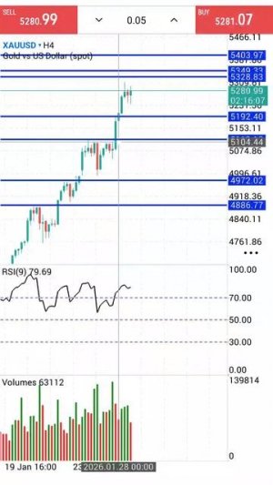 Золото Форекс на 29.01.2026