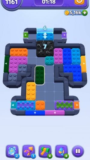 Color block Jam уровень 1161