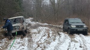 УАЗ в стоке,,,на что способен ?!?!?!